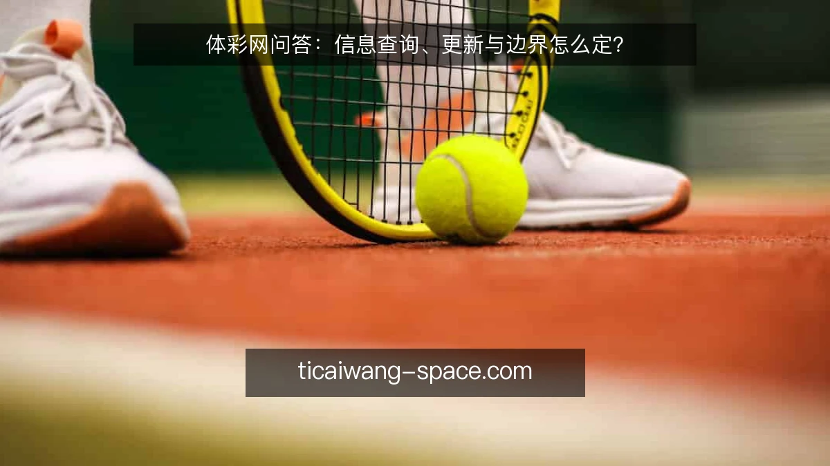 体彩网问答：信息查询、更新与边界怎么定？